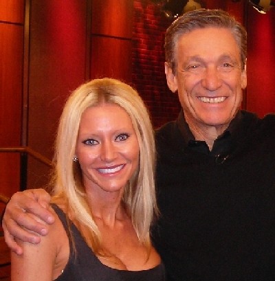 Carey and Maury Povich - Carey Torrice performs with legendary talk show host Maury Povich