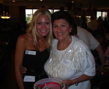 Carey and Rosalie Zerilli - Macomb County Commissioner Carey Torrice with Rosalie Zerilli during Celebrity Server Night for Senior Companions at Big Boys on Hall Road