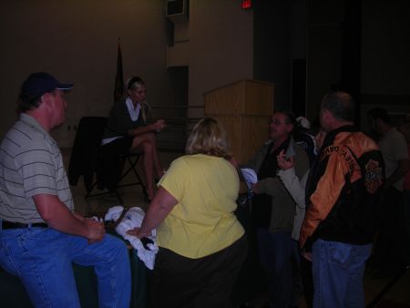 Road repair - Carey Torrice organized  a Public meeting with the Road commission at Miami Elementary.
