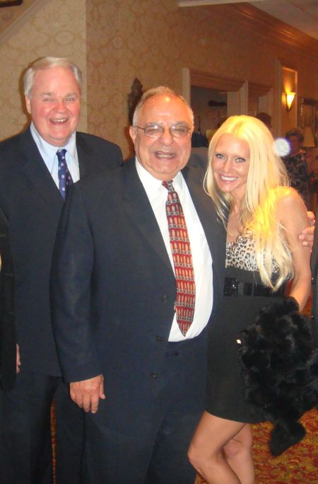 Marrocco's 17th annual Fundraiser - Carey mingles with Macomb County's finest judges. The Honorable James M. Biernat