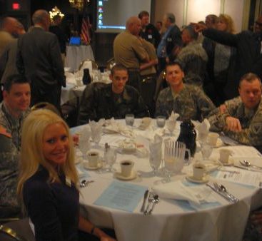 Selfridge Air Base Council Meeting - Carey Torrice attends a council meeting at Zuccaro's to discuss important topics.