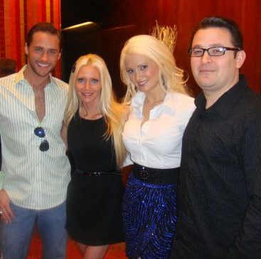 Holly's World Season 2 - Carey and Michael Torrice working on "Holly's World" with Josh Strickland and Holly Madison in Las Vegas.
